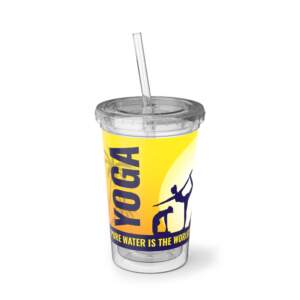 Suave Acrylic Cup Yoga Lovers Tumbler - GIFTZ For your loved ones