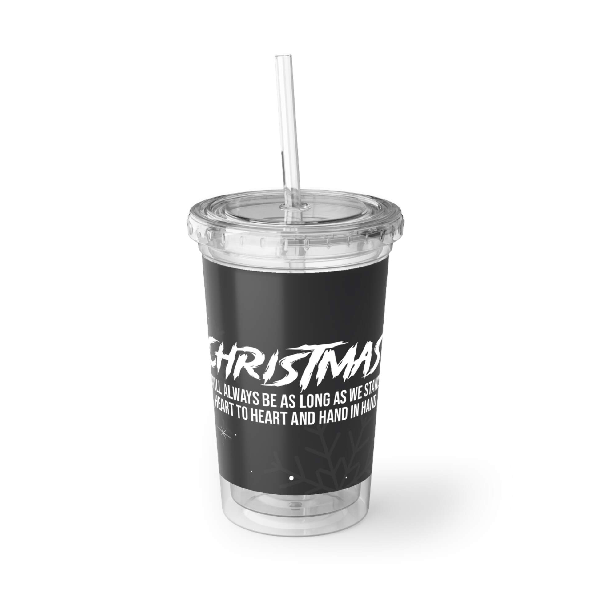 Stylish Reusable Acrylic Cup - GIFTZ FOR YOUR LOVED ONES