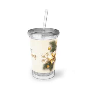 Merry Christmas Acrylic Cup - GIFTZ For Your Loved Ones
