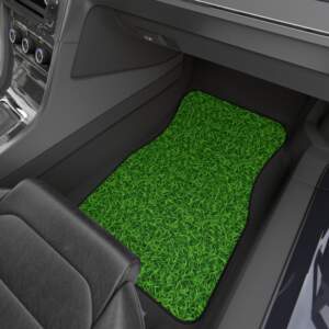 Grass-Themed Car Mats Set of 4 for a Nature-Inspired Ride - GIFTZ For Your Loved Ones