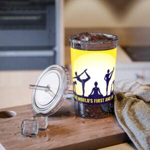 Suave Acrylic Cup Yoga Lovers Tumbler - GIFTZ For your loved ones