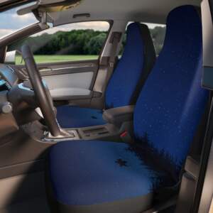 Starry Night Car Seat Covers - Cozy & Stylish Automotive Décor - GIFTZ For Your Loved Ones
