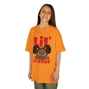 Lil' Sister Kids Tee, Cute Sibling Shirt, Birthday Gift for Little Girls, Celebratory Family T-Shirt, Fun Kids Apparel - GIFTZ For Your Loved Ones