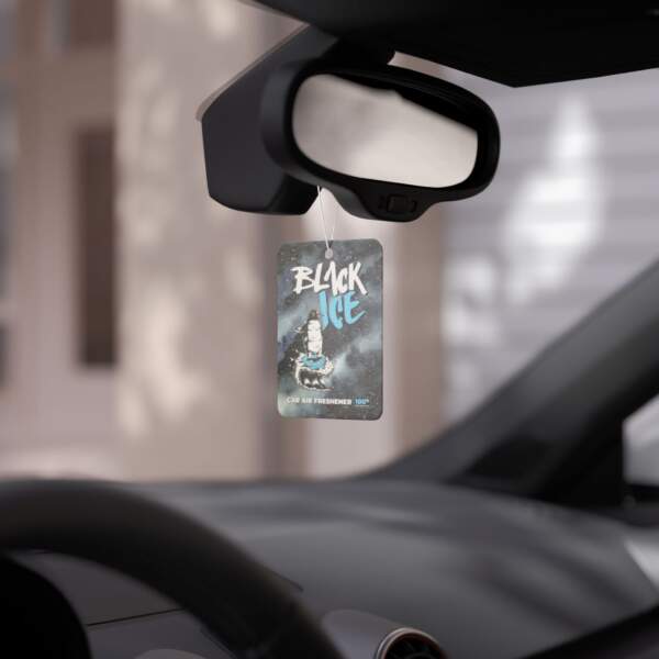 Black Ice Car Air Freshener - Refresh Your Ride with Cool Scent - GIFTZ For Your loved Ones