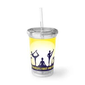 Suave Acrylic Cup Yoga Lovers Tumbler - GIFTZ For your loved ones