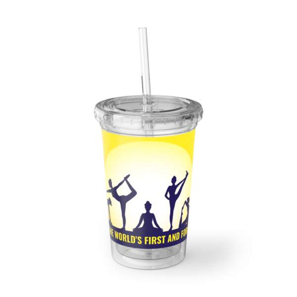 Suave Acrylic Cup Yoga Lovers Tumbler - GIFTZ For your loved ones