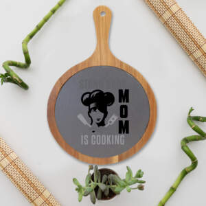 Engraved Charcuterie Board for Moms – ‘Stand Back, Mom is Cooking’ - GIFTZ For Your Loved Ones