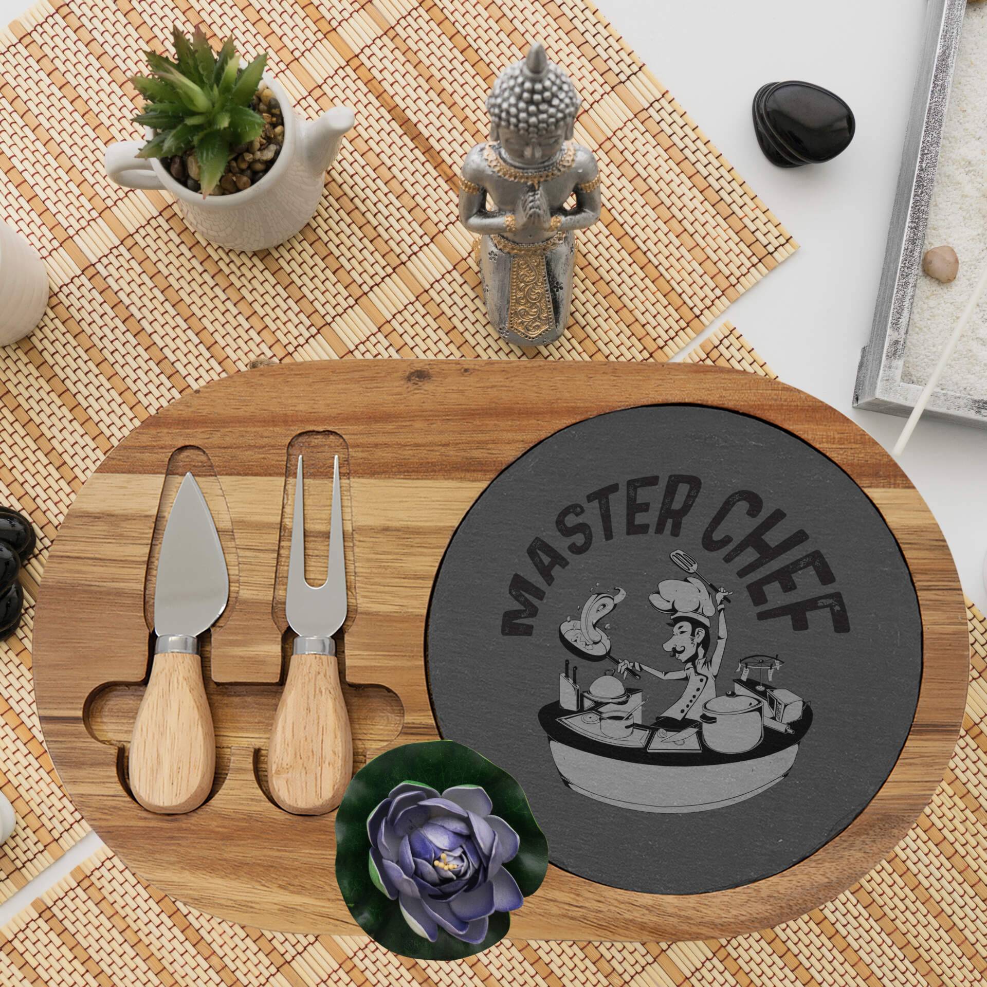 Master Chef Engraved Charcuterie Board - GIFTZ For Your Loved Ones