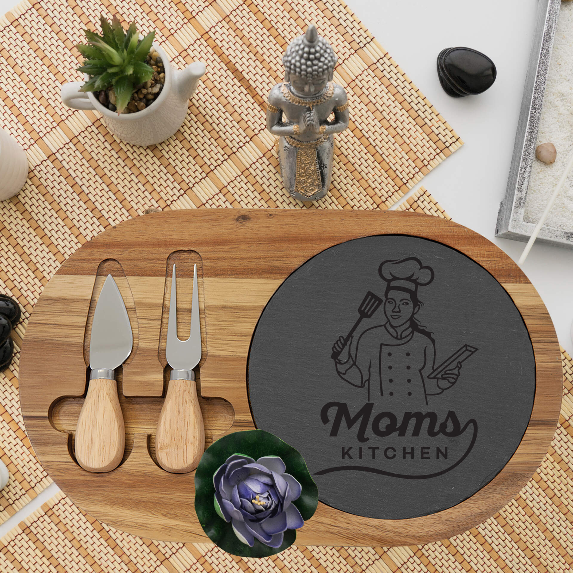 Engraved Charcuterie Board - Personalized Kitchen Gift for Food Lovers - GIFTZ For Your Loved Ones