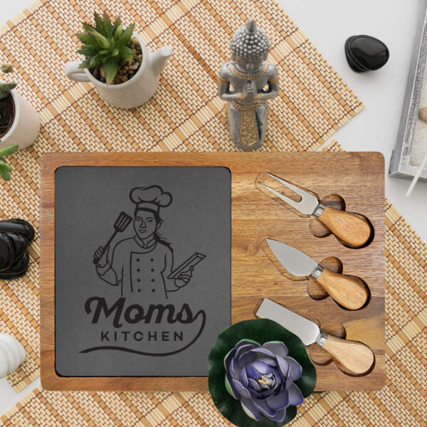 Engraved Charcuterie Board - Personalized Kitchen Gift for Food Lovers - GIFTZ For Your Loved Ones