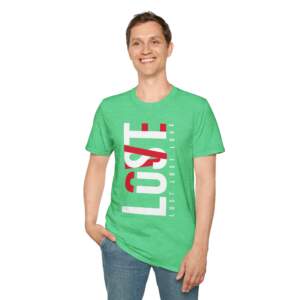 LUST LOST LOVE Unisex Softstyle T-Shirt - GIFTZ For Your Loved Ones