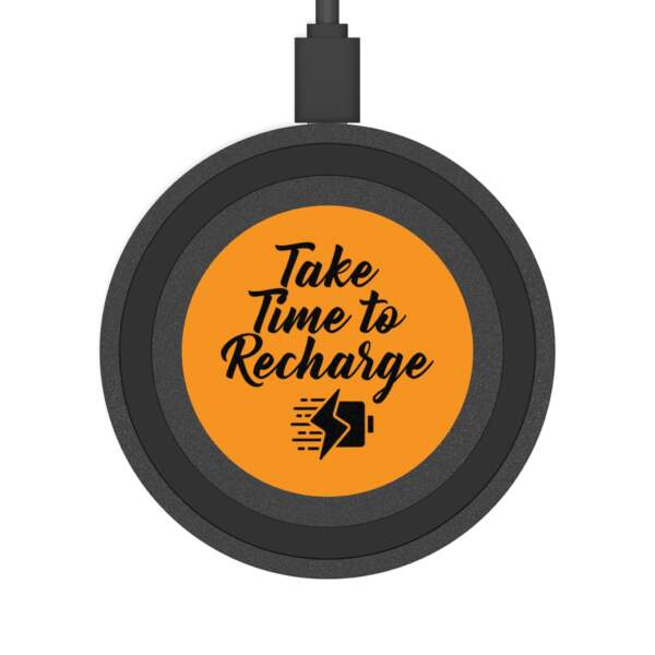 Take Time to Recharge Wireless Charging Pad - GIFTZ For Your Loved Ones
