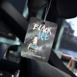 Black Ice Car Air Freshener - Refresh Your Ride with Cool Scent - GIFTZ For Your loved Ones