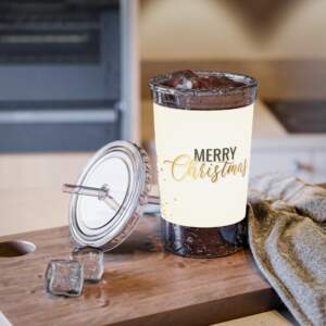 Merry Christmas Acrylic Cup - GIFTZ For Your Loved Ones