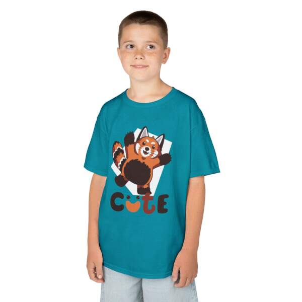 Cute Children's T-Shirt, Soft Cotton Tee for Kids, Great for Birthdays, Playdates, Gift for Animal Lovers, Green Tee with Fun Design - GIFTZ For Your Loved Ones