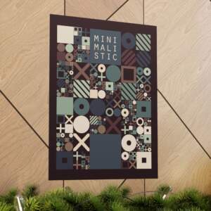 Minimalist Matte Vertical Posters - GIFTZ For your Loved Ones