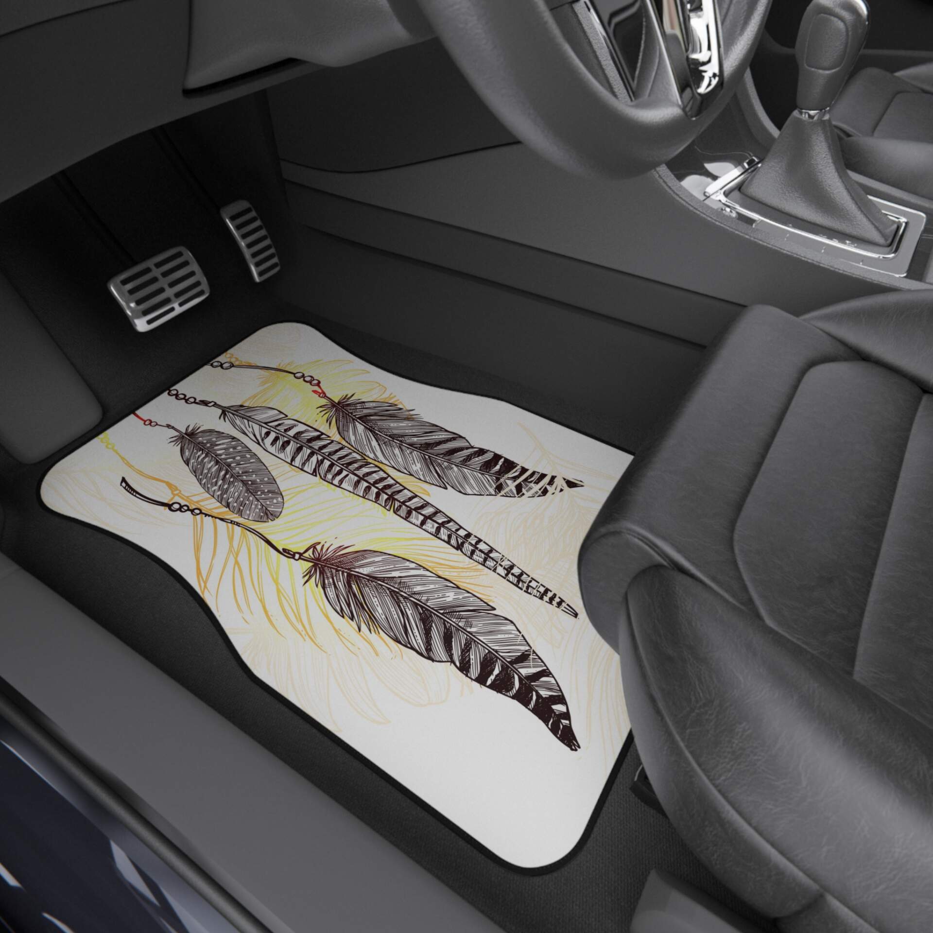 Mats - Set of 4 - Bohemian style to your car interior - GIFTZ For Your Loved Ones