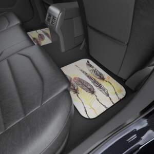 Car Mats - Set of 4 - Bohemian style to your car interior - GIFTZ For Your Loved Ones
