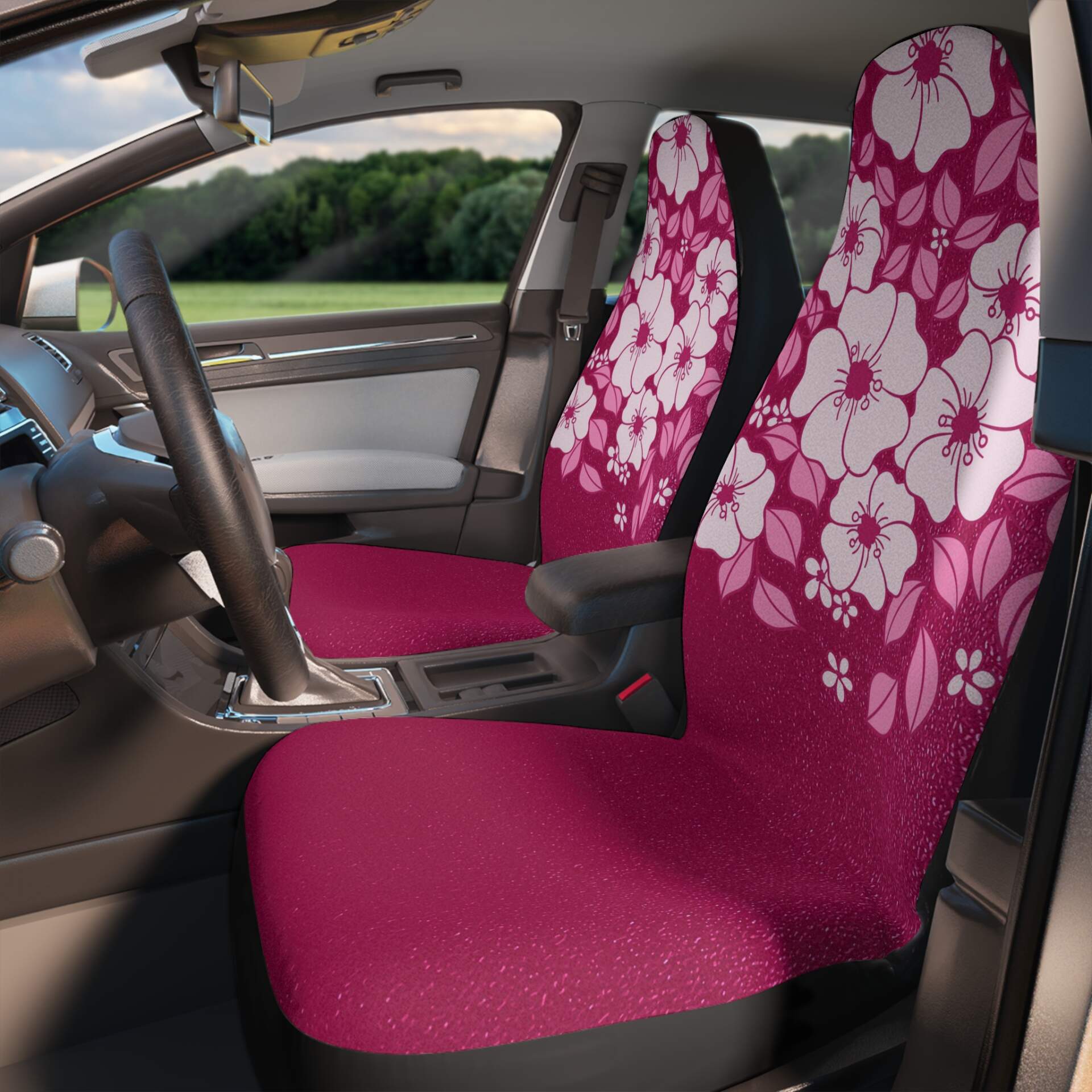 Floral Pink Car Seat Covers - Stylish Protection for All Occasions - GIFTZ For Your Loved Ones