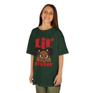 Lil' Sister Kids Tee, Cute Sibling Shirt, Birthday Gift for Little Girls, Celebratory Family T-Shirt, Fun Kids Apparel - GIFTZ For Your Loved Ones
