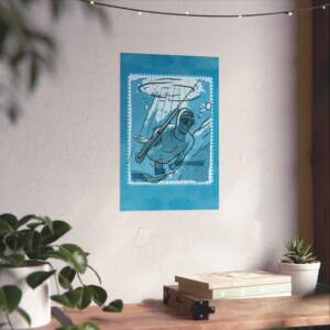Underwater Adventure Matte Vertical Poster - Ocean Explorer Home Decor - GIFTZ For Your Loved Ones