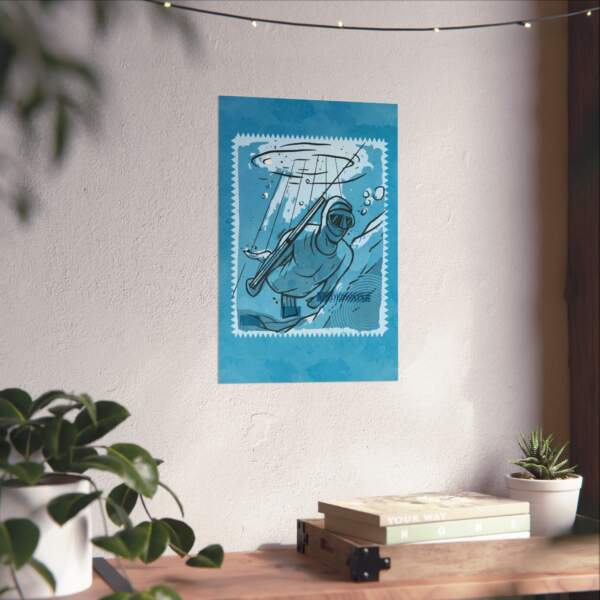 Underwater Adventure Matte Vertical Poster - Ocean Explorer Home Decor - GIFTZ For Your Loved Ones