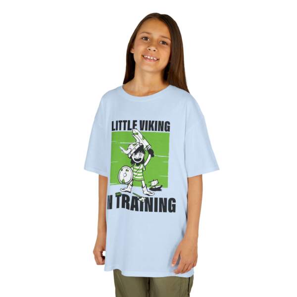 Kids Heavy Cotton™ Tee - Little Viking in Training, Fun Kids T-Shirt, Unique Birthday Gift, Playtime Apparel, Sports Fan Tee, Viking - GIFTZ For Your Loved Ones