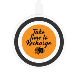 Take Time to Recharge Wireless Charging Pad - GIFTZ For Your Loved Ones