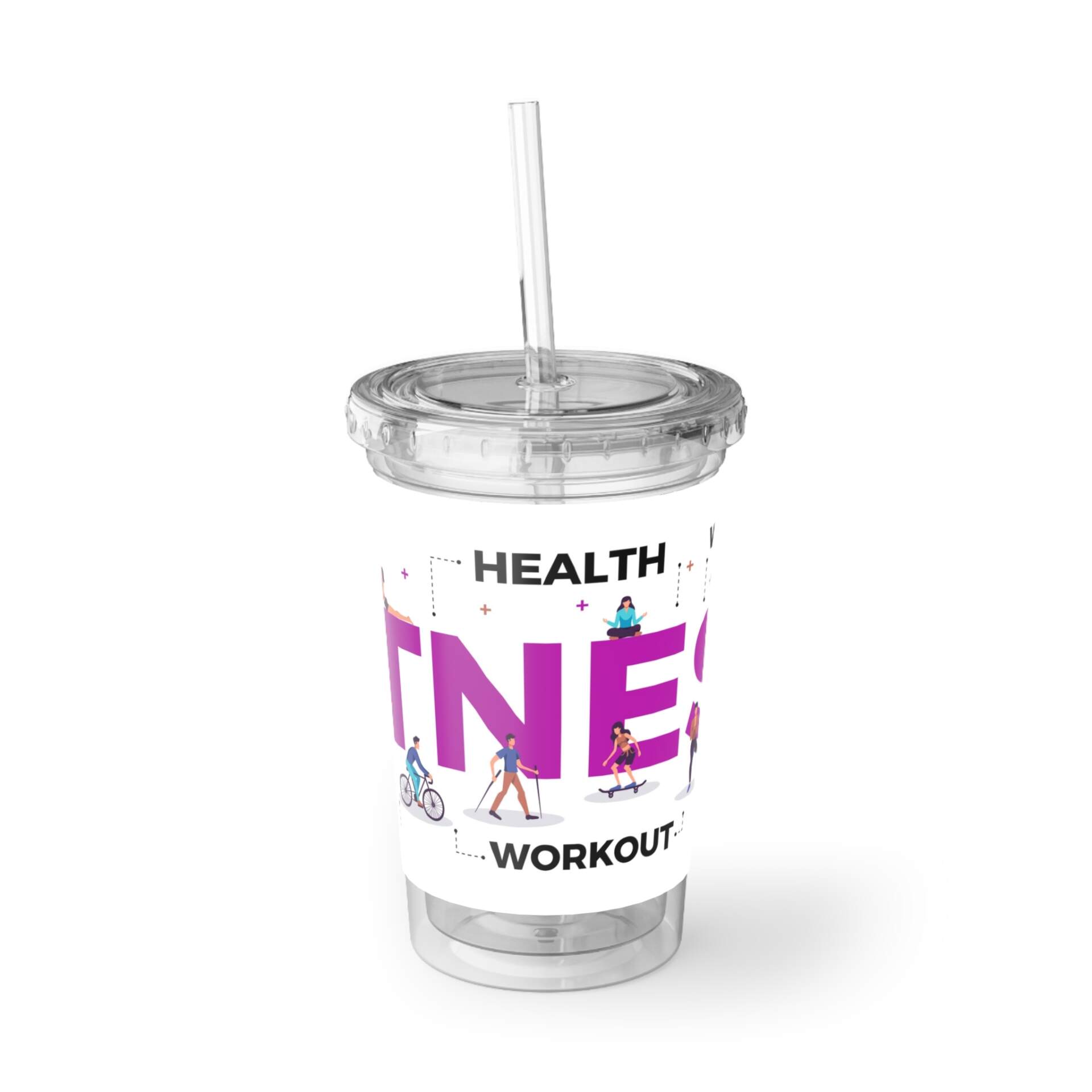 Fitness Acrylic Cup - GIFTZ For your loved ones