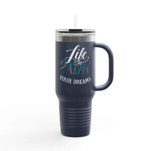 Life is Art Paint Your Dreams Travel Mug - GIFTZ For your loved ones