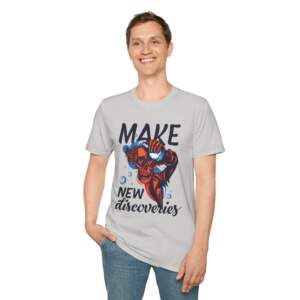 Make New Discoveries Graphic Tee - GIFTZ For Your Loved Ones