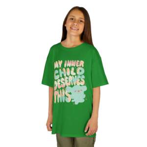 Playful Kids Tee, My Inner Child Deserves This Shirt, Fun Casual Wear, Birthday Gift, Kids Apparel, Summer Outfit - GIFTZ For Your Loved Ones