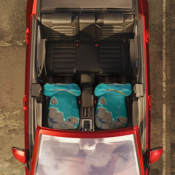 Kayaking Adventure Car Seat Covers - Unique Waterproof Protection - GIFTZ For Your Loved Ones