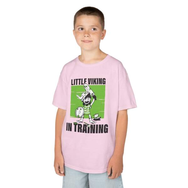 Kids Heavy Cotton™ Tee - Little Viking in Training, Fun Kids T-Shirt, Unique Birthday Gift, Playtime Apparel, Sports Fan Tee, Viking - GIFTZ For Your Loved Ones