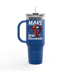 Make New Discoveries Insulated Travel Mug - GIFTZ For your loved ones