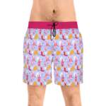Tropical Toucan Swim Shorts — Colorful Vacation Print Men's Beach Trunks - GIFTZ For Your Loved Ones