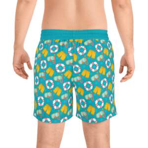 Summer Swim Shorts — Tropical Lifesaver & Boardshort Pattern - GIFTZ For Your Loved Ones