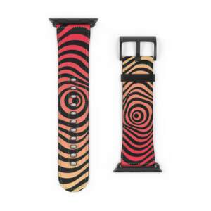 Psychedelic Swirl Watch Band - Adjustable, Stylish Accessory - GIFTZ For Your Loved Ones