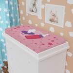 Cute Baby Changing Pad Cover with Pacifier and Star Design - GIFTZ For Your Loved Ones
