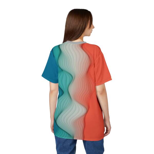 Artificial Waves All Over Print Tee - Unisex Cut & Sew Tee (AOP) - GIFTZ For Your Loved Ones