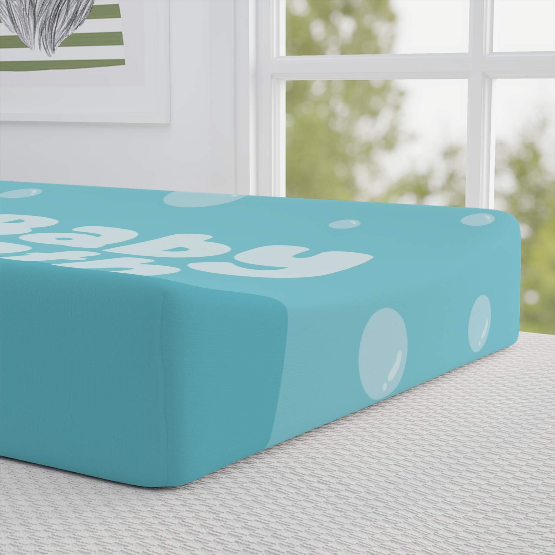 Cute Baby Bath Changing Pad Cover - Adorable Nursery Accessory - GIFTZ For Your Loved Ones