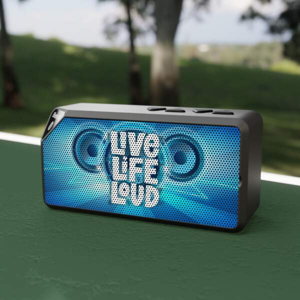 Live Life Loud Bluetooth Speaker – Portable Wireless Sound for Music Lovers - GIFTZ For Your Loved Ones