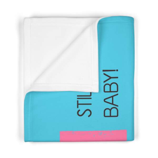 Baby Milestone Soft Fleece Blanket - You're Now 1 Still a Baby! - GIFTZ For Your Loved Ones