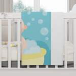 Baby Bath Soft Fleece Blanket - Adorable and Cozy for Infants - GIFTZ For Your Loved Ones