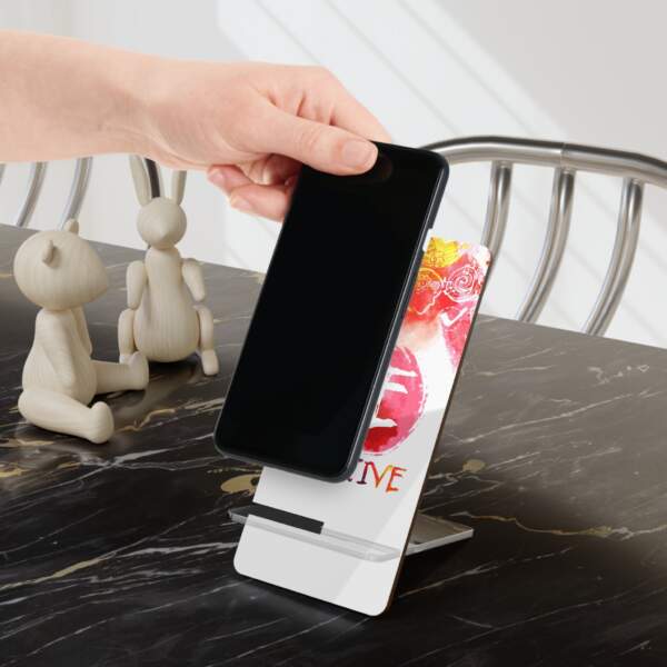Creative Mobile Display Stand for Smartphones - "Be Creative" Design - GIFTZ For Your Loved Ones