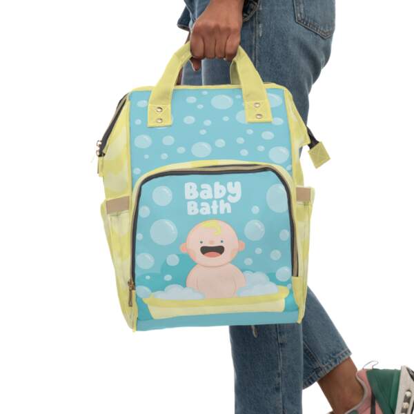 Baby Bath Diaper Backpack – Cute, Spacious, and Perfect for On-the-Go Moms - GIFTZ For Your Loved Ones