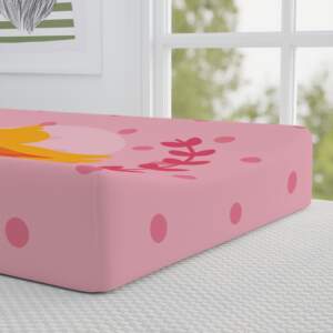 Cute Baby Changing Pad Cover - A Baby Girl Design - GIFTZ For Your Loved Ones