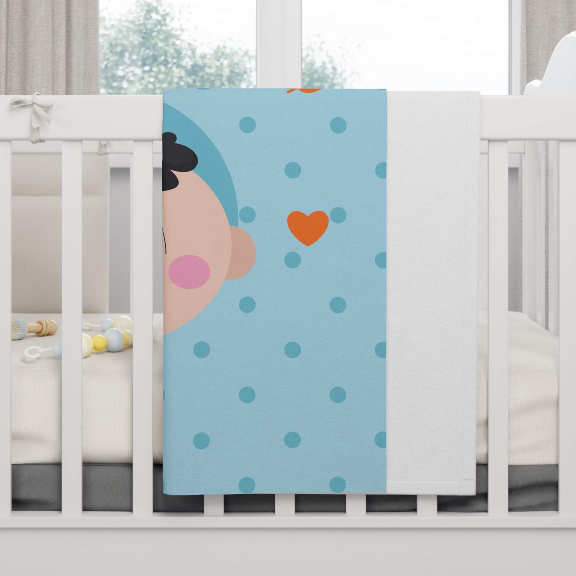 Cute Baby Boy Fleece Blanket - Soft & Cozy Gift for Newborns - GIFTZ For Your Loved Ones