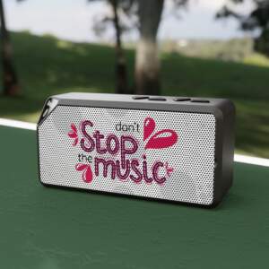 Bluetooth Speaker – Don't Stop the Music Design - GIFTZ For Your Loved Ones
