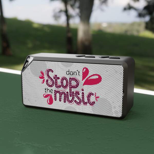 Bluetooth Speaker – Don't Stop the Music Design - GIFTZ For Your Loved Ones